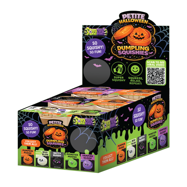 Mini Spooky Halloween Squishy Dumpling