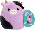Original Squishmallow 5-Inch – Axolotl, Cow & Mushroom