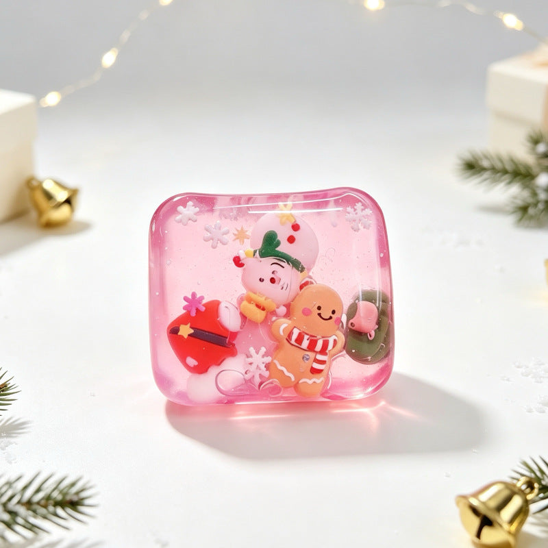 Christmas Cube Squishy Toy