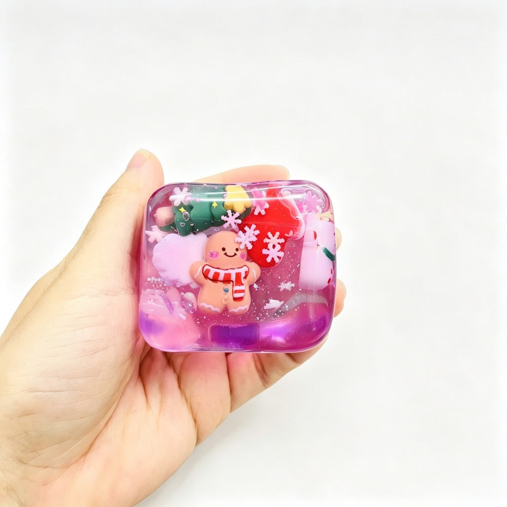 Christmas Cube Squishy Toy