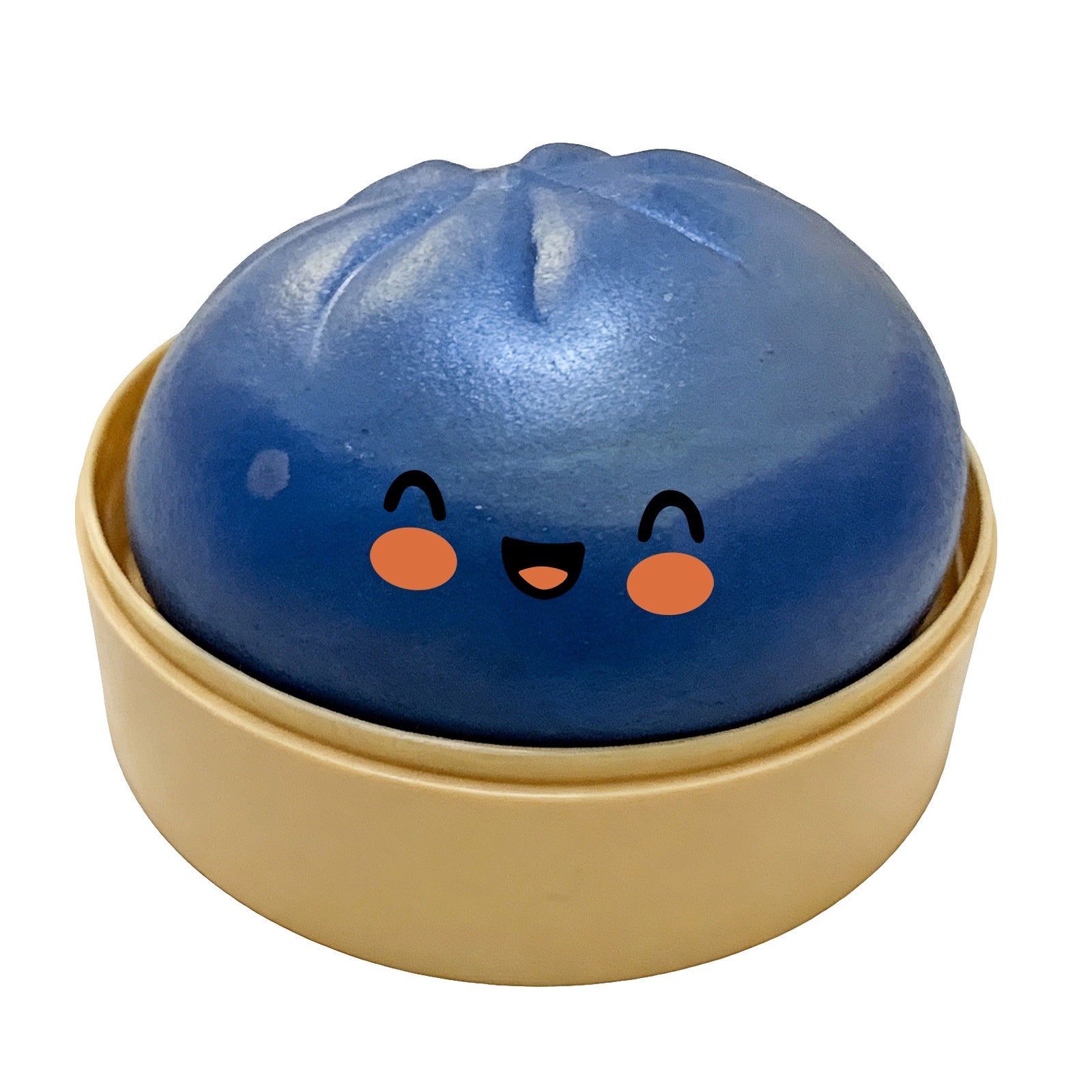 Glitter Smiley Dumpling Squishy Mystery Toy