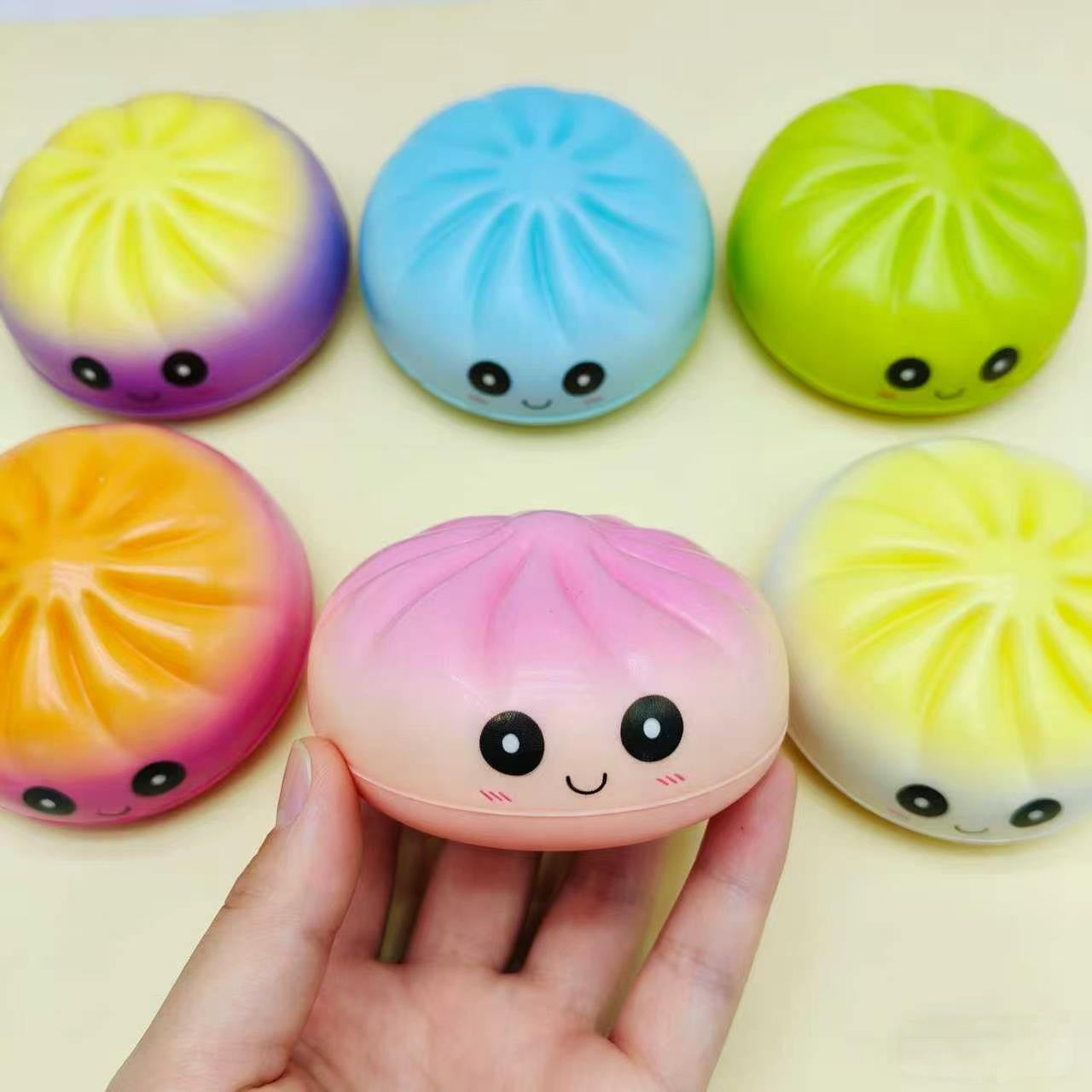 Gradient Dumpling Squishy Mystery Toy