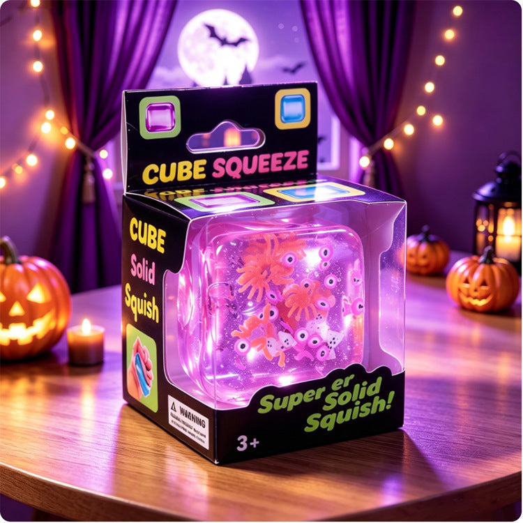 Halloween Cube Squishy Toy