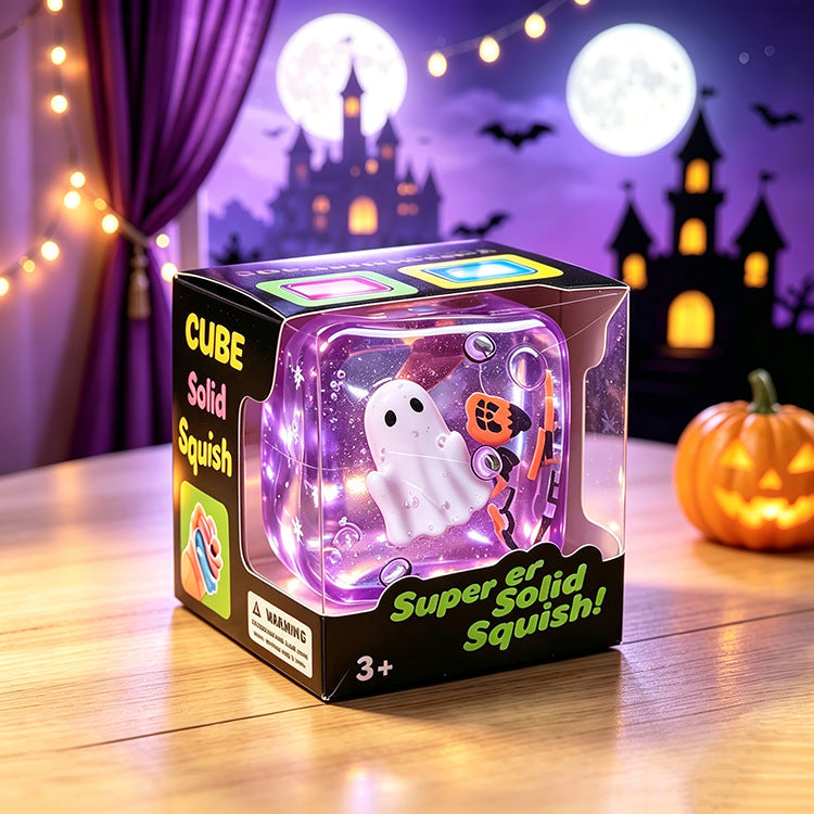 Halloween Cube Squishy Toy