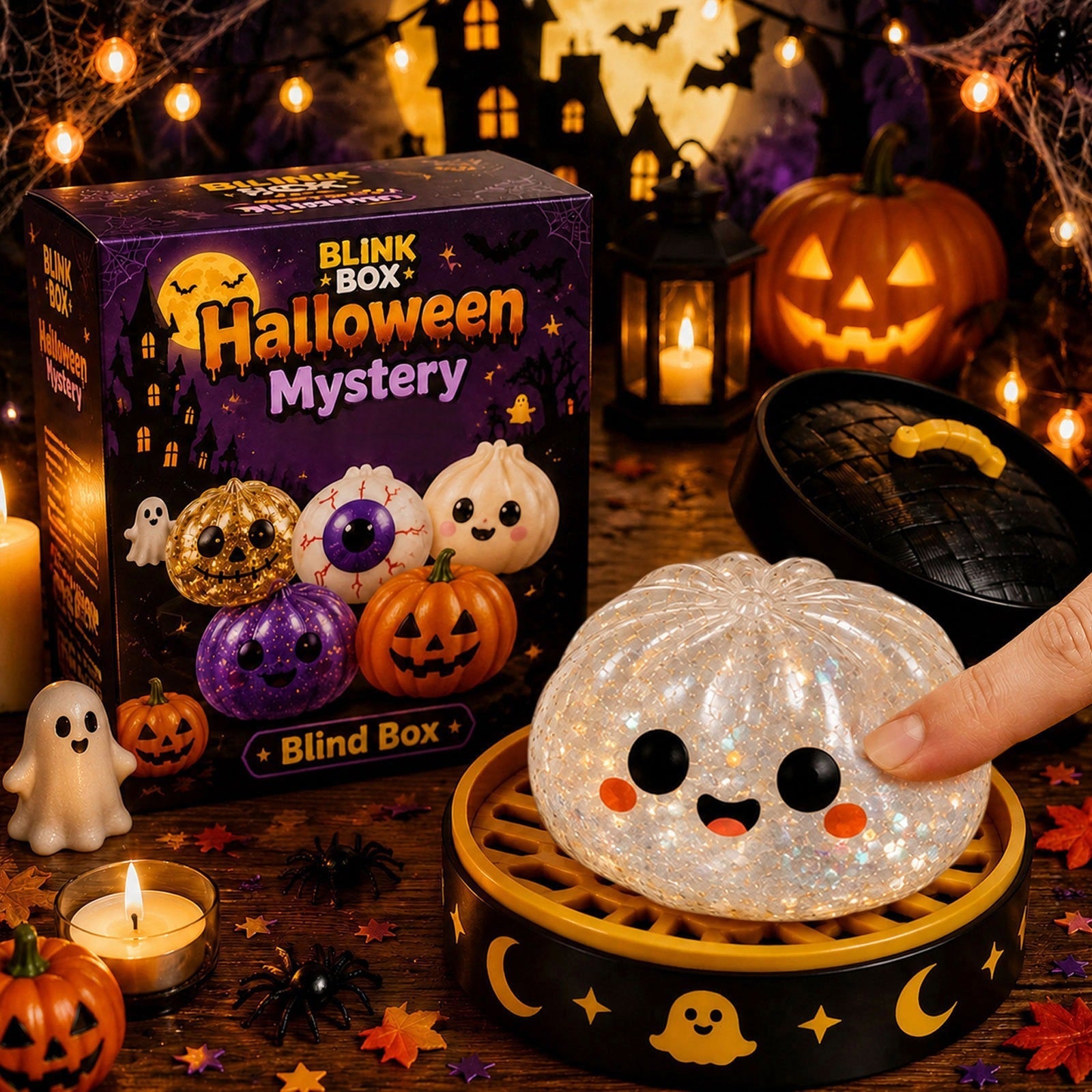 Halloween Dumpling Squishy Mystery Toy