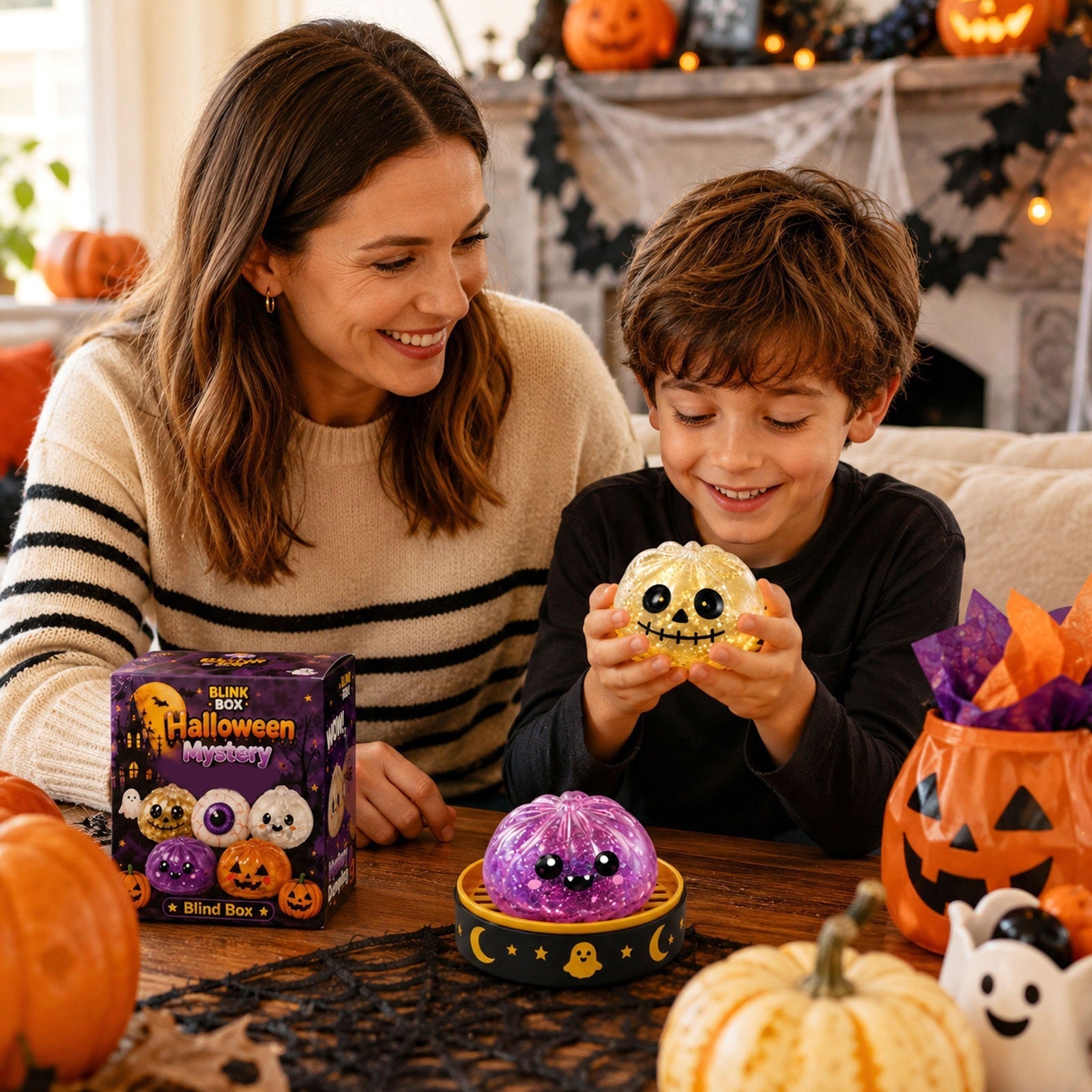 Halloween Dumpling Squishy Mystery Toy