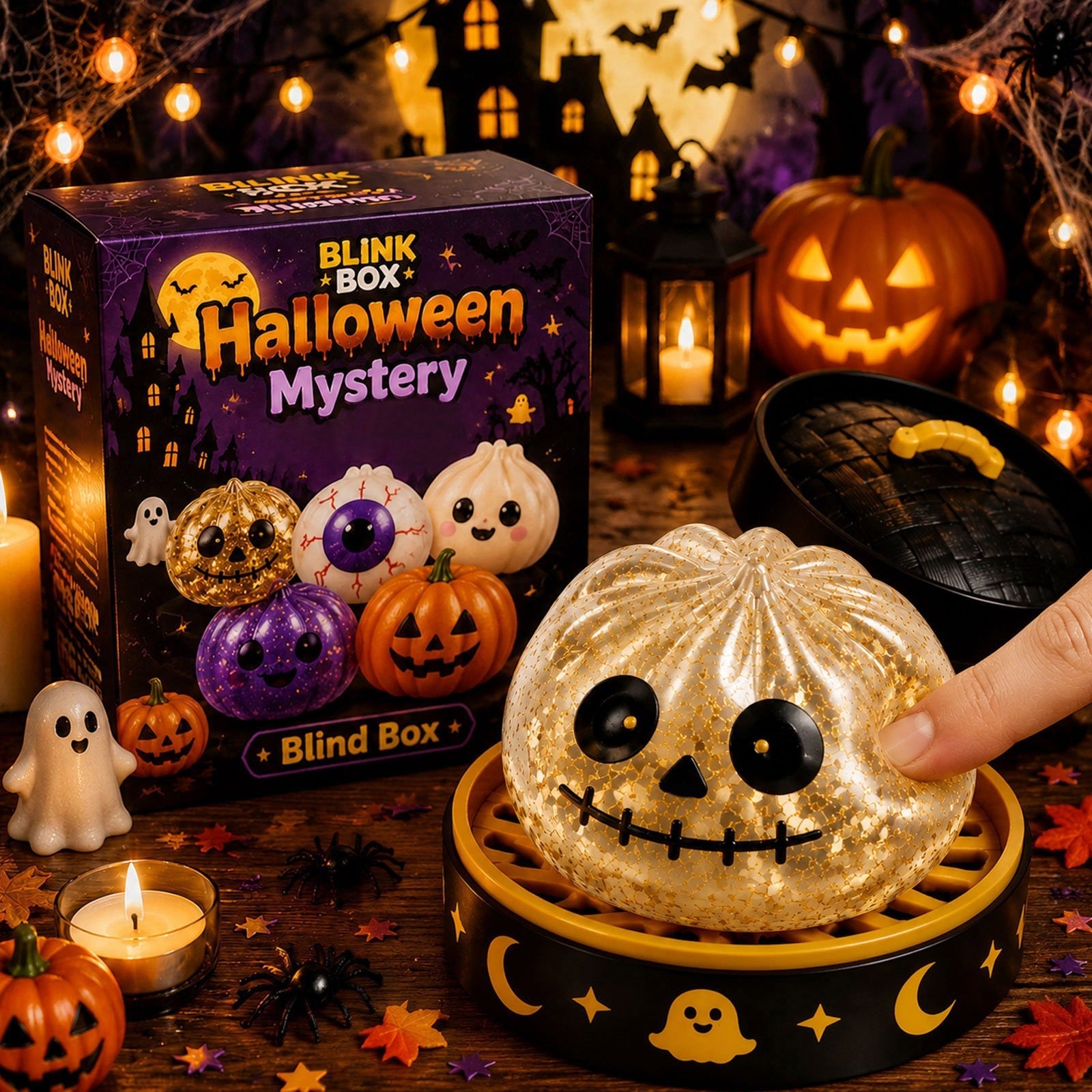 Halloween Dumpling Squishy Mystery Toy