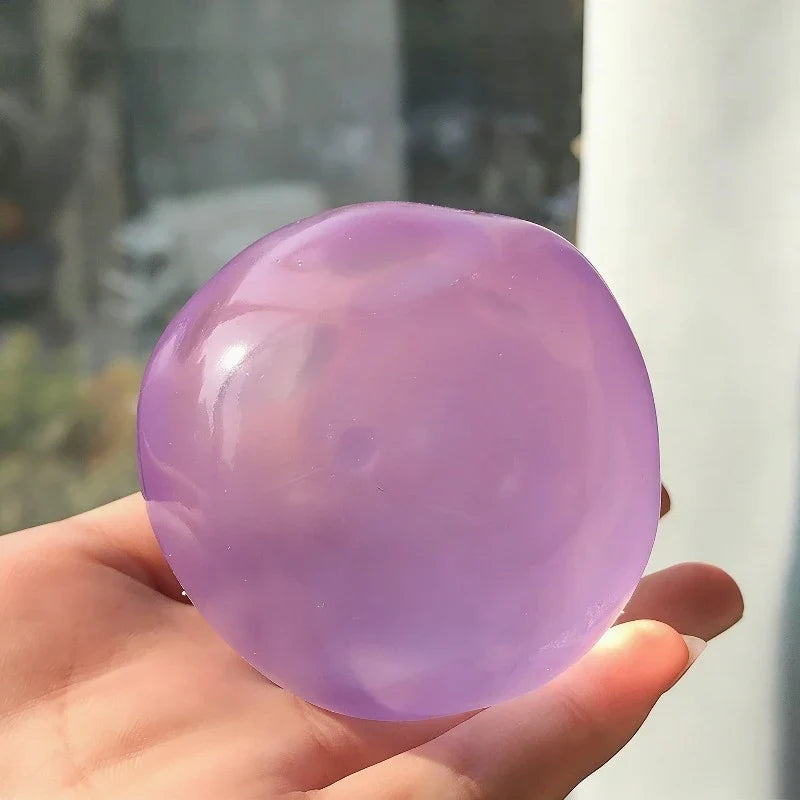 Transparent Mochi Squishy Toy | Coconut Oil Maltose Sensory Fidget for Adults