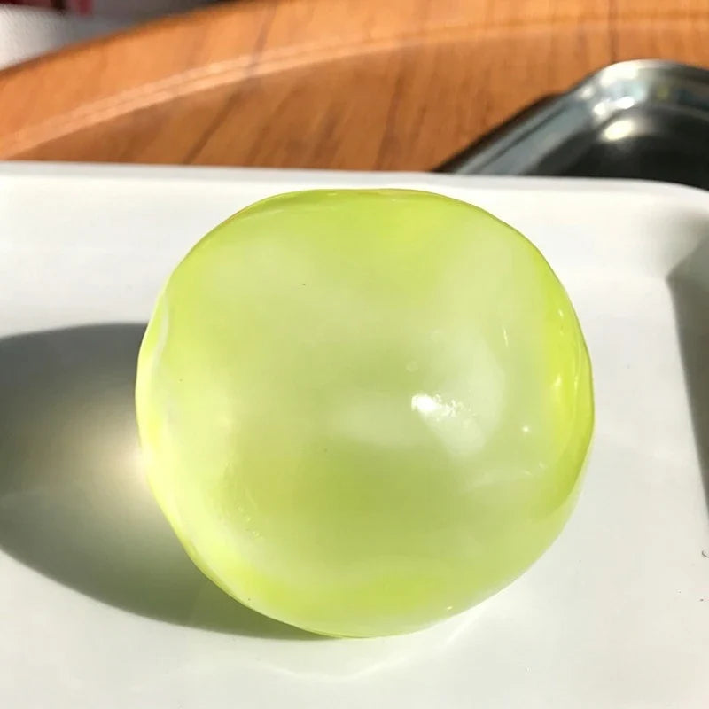 Transparent Mochi Squishy Toy | Coconut Oil Maltose Sensory Fidget for Adults