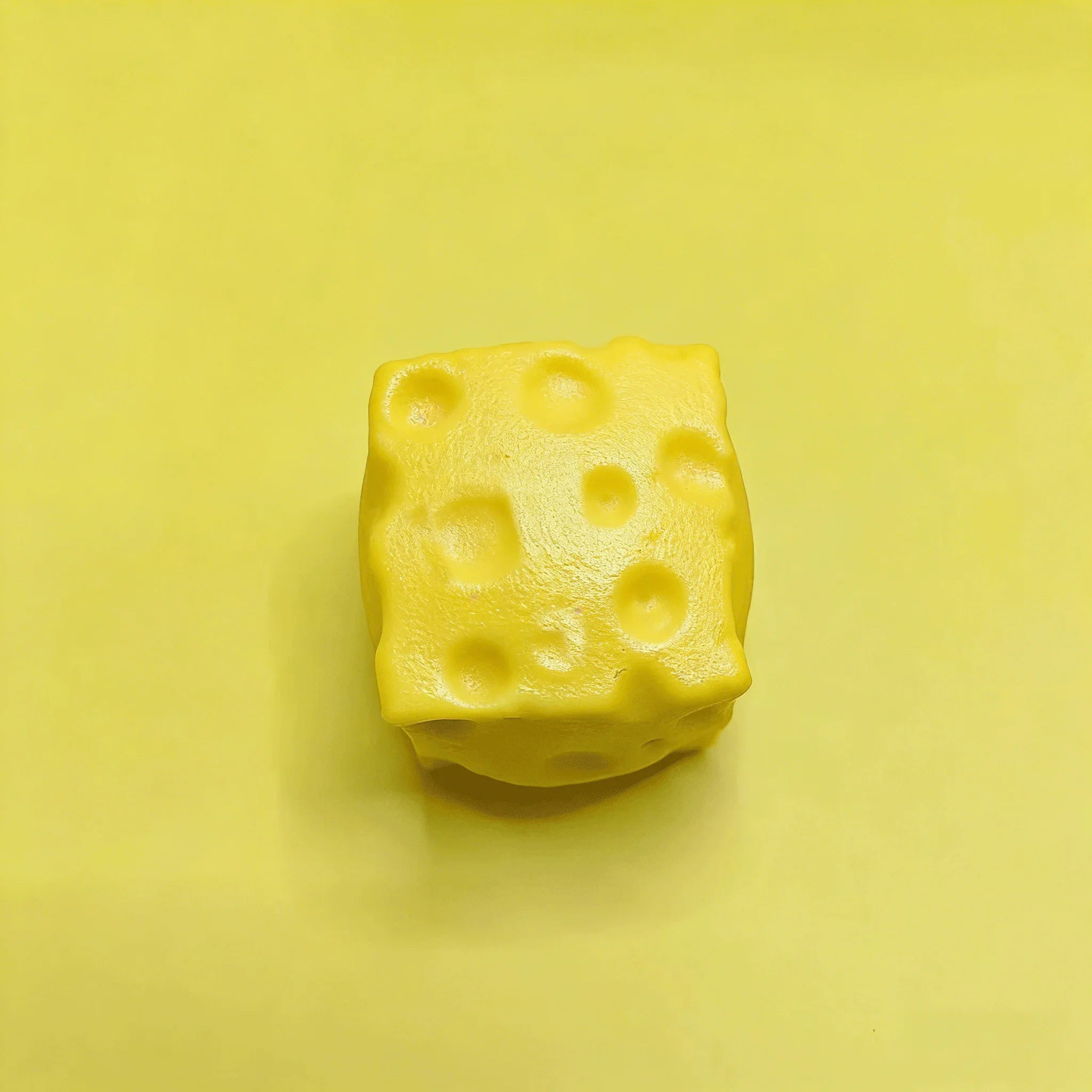 Squishy Square Cheese Squeeze Toys | Stress Relief Sensory Fidget Gift